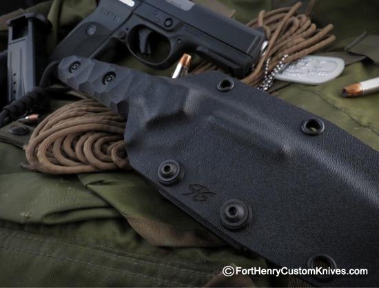 Piotr Gosciniak / PG Knives - Custom Cayman - Serrations - Image 5