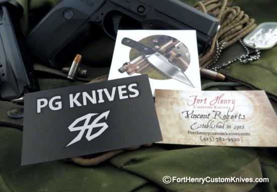 Piotr Gosciniak / PG Knives - Custom Cayman - Serrations - Image 6
