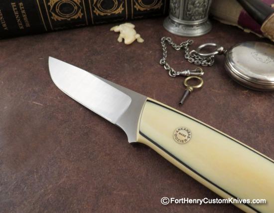 Bob Dozier - Custom Slim Outdoorsman - Vintage Ivory Micarta - Image 2
