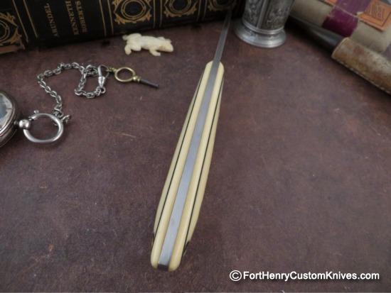 Bob Dozier - Custom Slim Outdoorsman - Vintage Ivory Micarta - Image 3