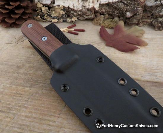 Nathan Carothers - Rare Kephart Bushcraft Knife - Walnut - Steel Choice - Image 5