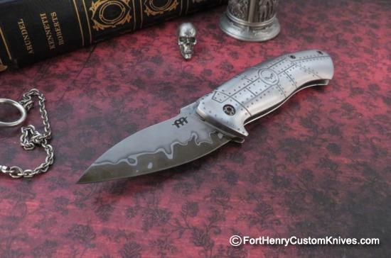 Mariano Yannoni - Large Friction Folder - Forged San Mai Blade