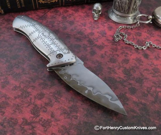 Mariano Yannoni - Large Friction Folder - Forged San Mai Blade - Image 7