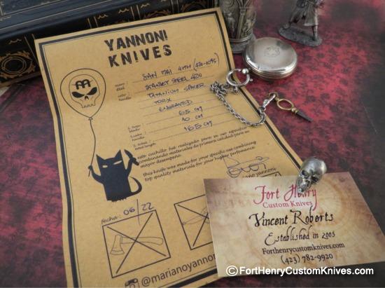 Mariano Yannoni - Large Friction Folder - Forged San Mai Blade - Image 9