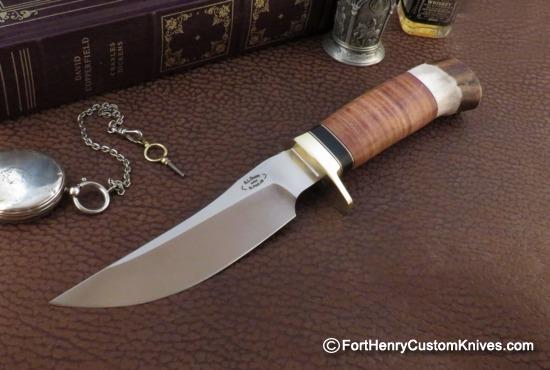 Bob Dozier - Rare Custom Classic Pioneer - Leather/Stag