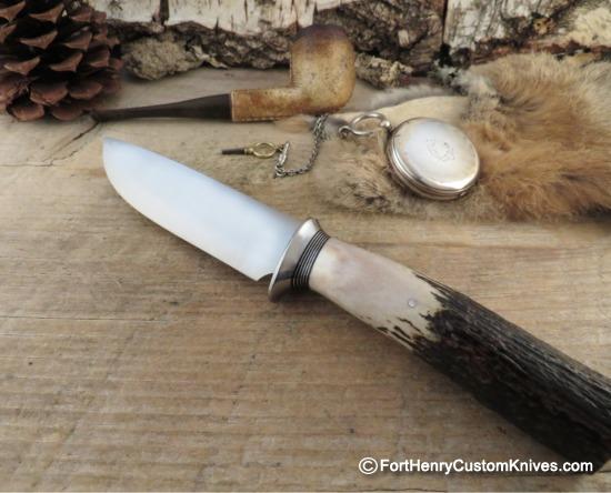 Mike Malosh - Custom Hunter - Hand Forged - Sambar Stag - Image 2