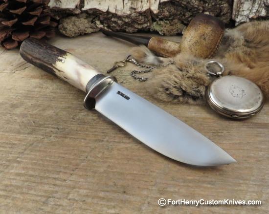 Mike Malosh - Custom Hunter - Hand Forged - Sambar Stag