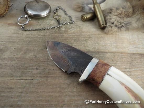 Herb Derr - Custom Mini Pistolero - Hand Forged - Warthog Tusk - Image 3