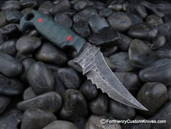 Ken Vehikite / Black Roc Knives - Rare Custom Boba Fett - Virus