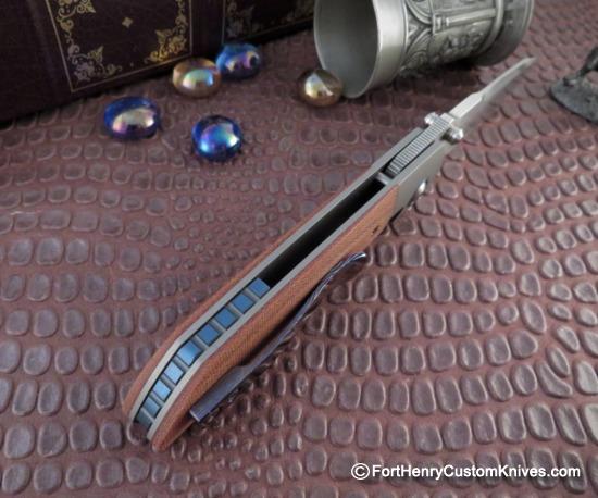 Enrique Pena - Custom Mula - Micarta - MokuTi - Image 4