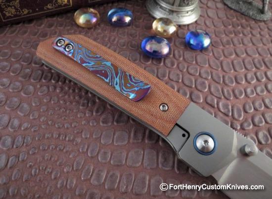 Enrique Pena - Custom Mula - Micarta - MokuTi - Image 6