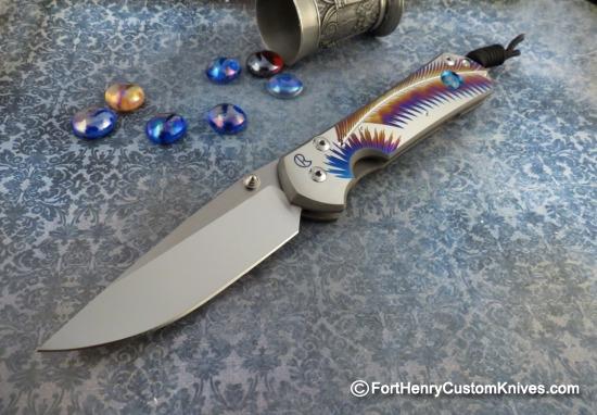 Chris Reeve - Large Sebenza 31 - Unique Graphic - Drop Point - S45VN