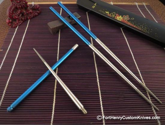 Alan Folts - FoltSum / TiStix - Titanium Chopsticks ~ Take Down