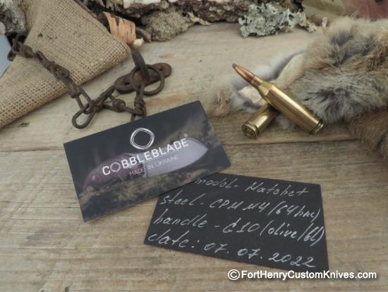 COBBLE Blade - Beastly Forest Hatchet - CPM M4 - Image 6