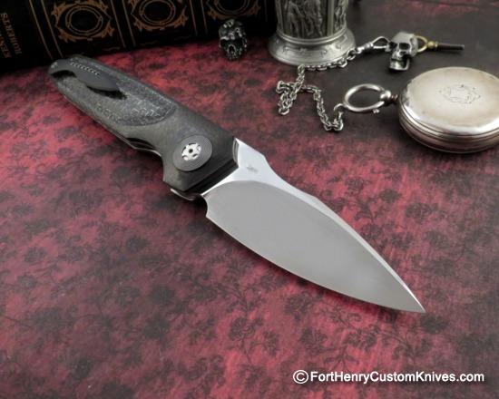 JD van Deventer - Custom Silver - Front Flipper - LSCF - M390 - Image 6