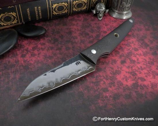 Mariano Yannoni - Custom Ronin - Hand Forged San Mai - Carbon Fiber