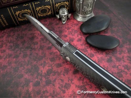 Mariano Yannoni - Custom Ronin - Hand Forged San Mai - Carbon Fiber - Image 3