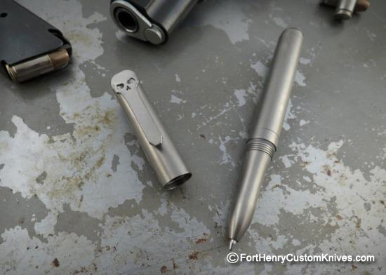 Ramon Chaves - Titanium Pen - Choice - Bolt Action or Twist Cap - Image 2