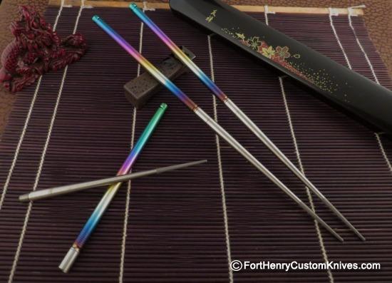 Alan Folts - FoltSum / TiStix - Titanium Chopsticks ~ Take Down