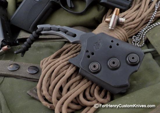 Miller Bros. Blades - Custom Belt Knife - Kiridashi - Leather / Kydex - Image 4