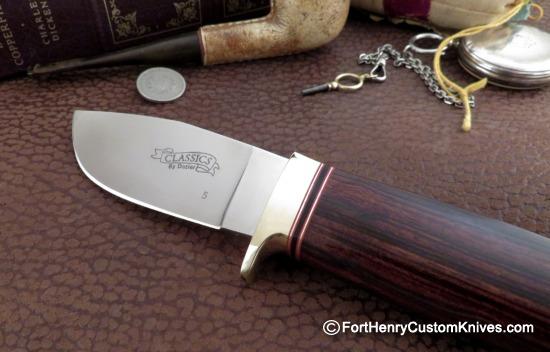 Bob Dozier - Rare Custom Classic Skinner - Flat Ground - Cocobolo/Stag - Image 2