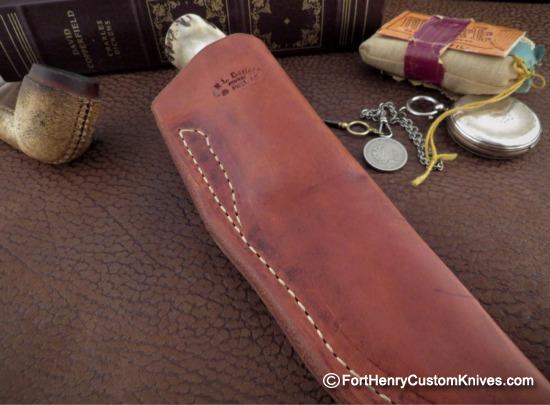 Bob Dozier - Rare Custom Classic Skinner - Flat Ground - Cocobolo/Stag - Image 5