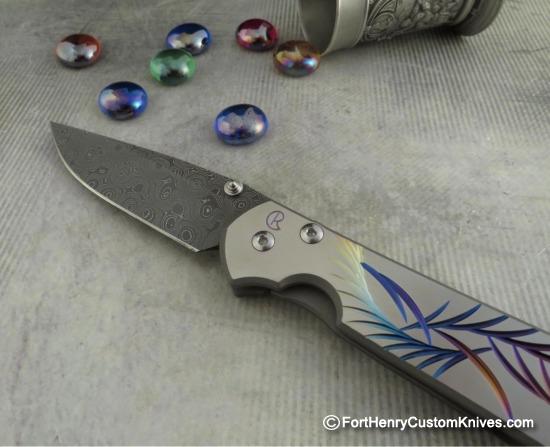 Chris Reeve - Small Sebenza 21 - Unique Graphic - Stainless Raindrop - Image 2