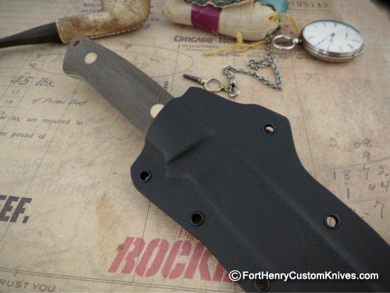 Bob Dozier - Buffalo River Hunter - OD Green Micarta - Image 4