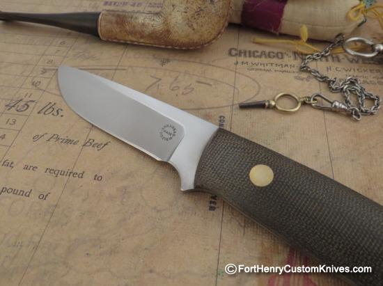 Bob Dozier - Buffalo River Hunter - OD Green Micarta - Image 2