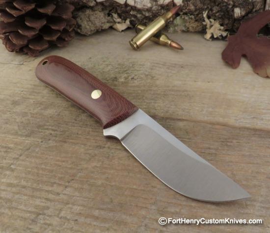 Bob Dozier - Custom White River Skinner - Micarta - D2 - Image 4