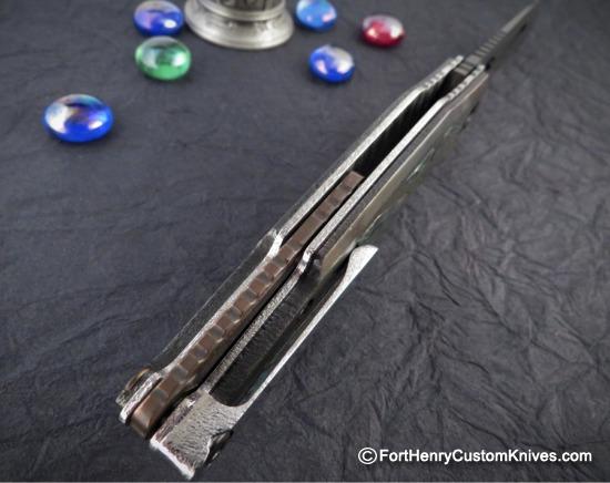 Dew Hara - Custom Ray Flipper - Copper / Shikkoku Drop - Image 3