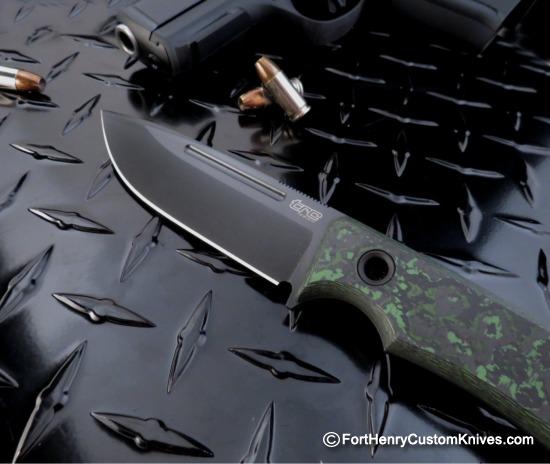 Andrius Tricius / TRC Knives - Custom K-1s - Fat Carbon - DLC - Image 2