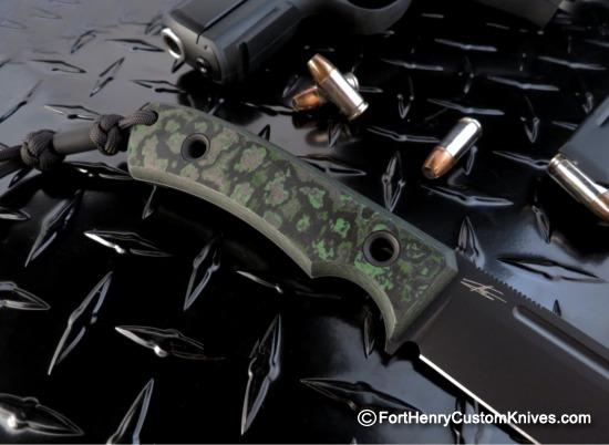 Andrius Tricius / TRC Knives - Custom K-1s - Fat Carbon - DLC - Image 3