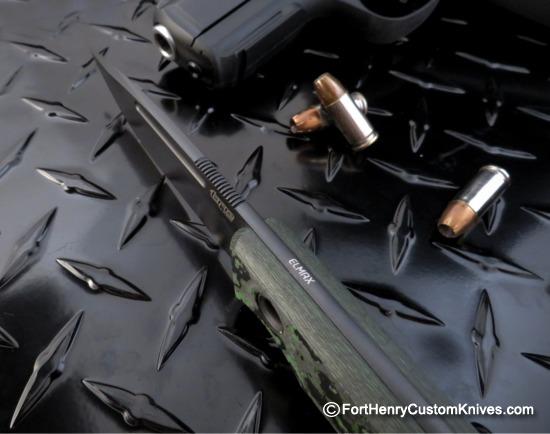 Andrius Tricius / TRC Knives - Custom K-1s - Fat Carbon - DLC - Image 4