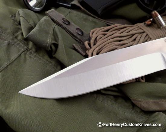 Bob Dozier - Rare Custom Bowie - Vintage Micarta - D2 - Image 2