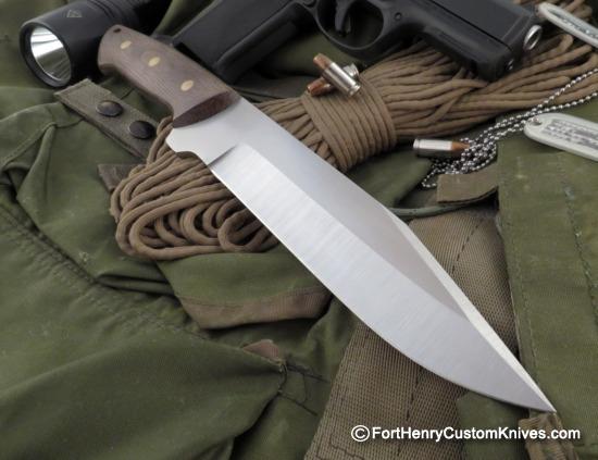 Bob Dozier - Rare Custom Bowie - Vintage Micarta - D2