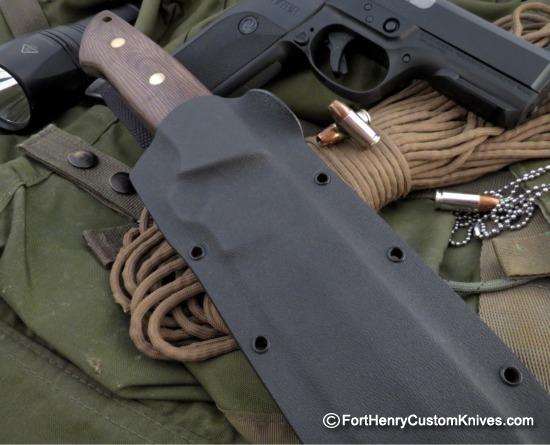 Bob Dozier - Rare Custom Bowie - Vintage Micarta - D2 - Image 5