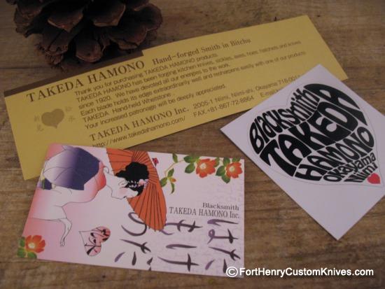 Takeda - Custom Hidden Tang Hunter / Skinner - Aogami Super Steel - Image 7