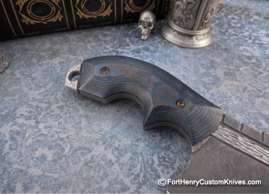 Eddie Diaz / Macho Blades - Custom Butcher - Fat Carbon - Belt or Pocket - Image 3