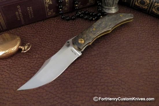 Alan Folts - The Sultan - Gold Marble "Fat Carbon"