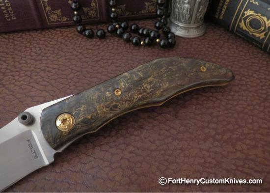 Alan Folts - The Sultan - Gold Marble "Fat Carbon" - Image 3