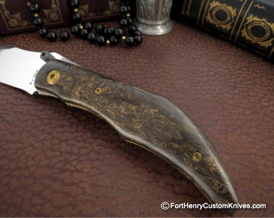 Alan Folts - The Sultan - Gold Marble "Fat Carbon" - Image 4