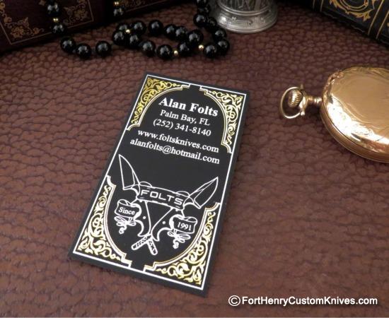 Alan Folts - The Sultan - Gold Marble "Fat Carbon" - Image 8