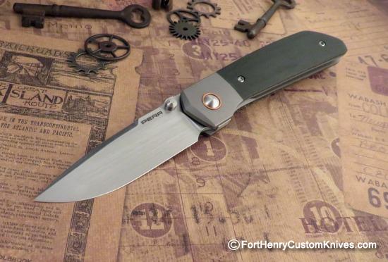 Enrique Pena - Custom Mula - Micarta - MokuTi