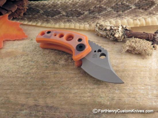 Koch Tools - Wasp Friction Folder - Speed Holes / Orange Camo - AEB L - Image 3