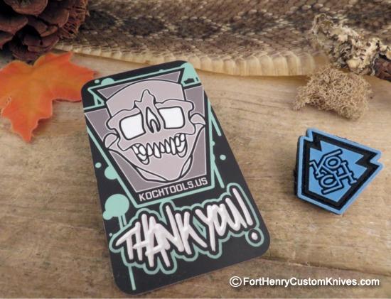 Koch Tools - Wasp Friction Folder - Speed Holes / Orange Camo - AEB L - Image 4