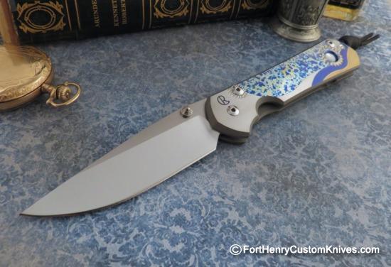 Chris Reeve - Large Sebenza 31 - Unique Graphic - Drop Point - S45VN