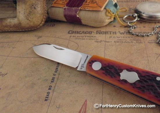 Willem Steenkamp - Custom Barlow - Slipjoint - Jigged bone - Image 2
