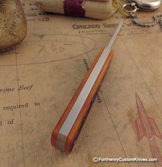 Willem Steenkamp - Custom Barlow - Slipjoint - Jigged bone - Image 3