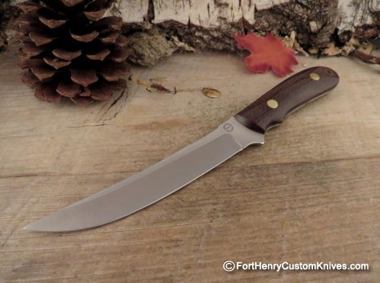 Bob Dozier - Custom Filet Knife - Burlap Micarta